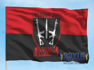 Прапор 67-ма окрема механізована бригада. 67 ОМБр. Дизайн А, Односторонній, 80*120 см pb67ombr-a-1s80x120 фото