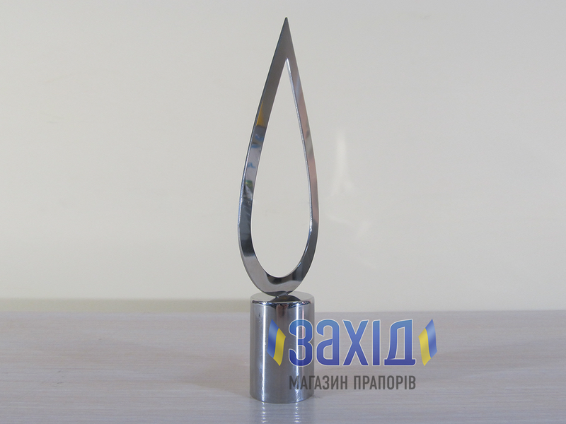 Навершя для прапора крапля з нержавіючої сталі nv-krp-nzh фото